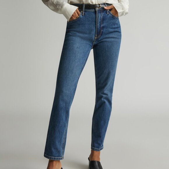 Everlane Women's Original Cheeky Jean in Cavia, Size 26, Cotton/Denim - Picture 1 of 6